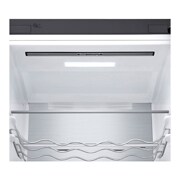 LG 2.03M 384L Kombinerad kyl/frys(Shiny Steel) - Energiklass D, Door Cooling™ och Smart Diagnosis™ med Wi-Fi, GBB72PZUGN