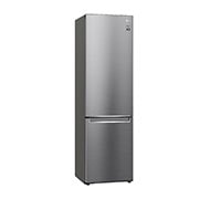LG 2.03M 384L Kombinerad kyl/frys(Shiny Steel) - Energiklass D, Door Cooling™ och Smart Diagnosis™ , GBB72PZVGN