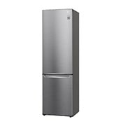 LG 2.03M 384L Kombinerad kyl/frys(Shiny Steel) - Energiklass D, Door Cooling™ och Smart Diagnosis™ , GBB72PZVGN