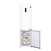 LG 2.03M 384L Kombinerad kyl/frys(Vit) - Energiklass E, Door Cooling™ och Smart Diagnosis™ med Wi-Fi, GBB72SWDZN