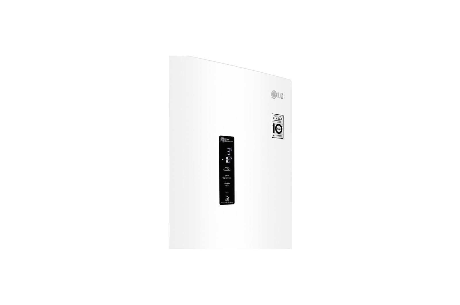 LG 2.03M 384L Kombinerad kyl/frys(Vit) - Energiklass E, Door Cooling™ och Smart Diagnosis™ med Wi-Fi, GBB72SWDZN