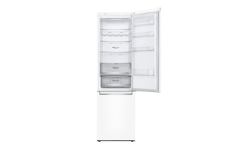 LG 2.03M 384L Kombinerad kyl/frys(Vit) - Energiklass E, Door Cooling™ och Smart Diagnosis™ med Wi-Fi, GBB72SWDZN