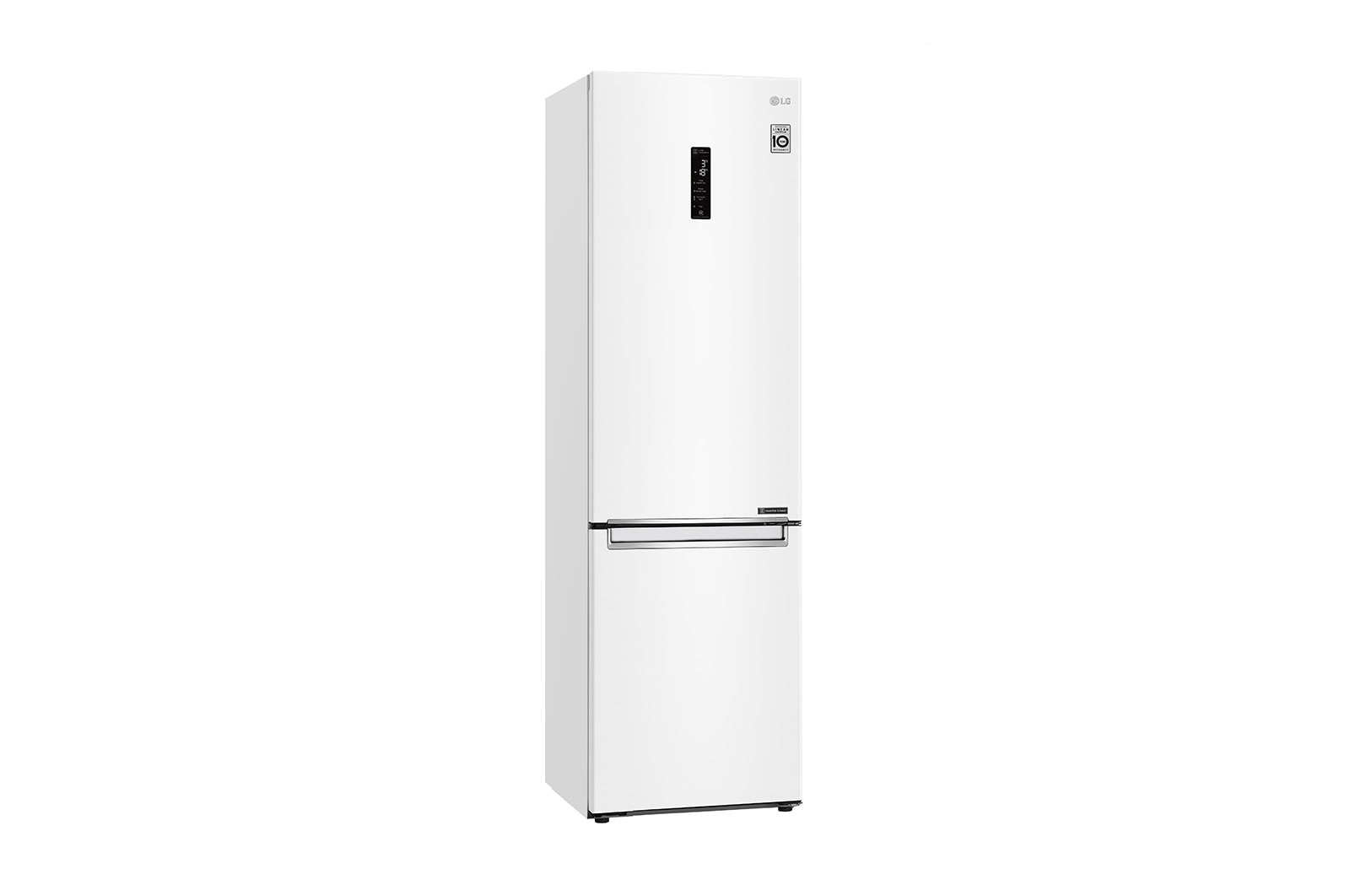 LG 2.03M 384L Kombinerad kyl/frys(Vit) - Energiklass E, Door Cooling™ och Smart Diagnosis™ med Wi-Fi, GBB72SWDZN