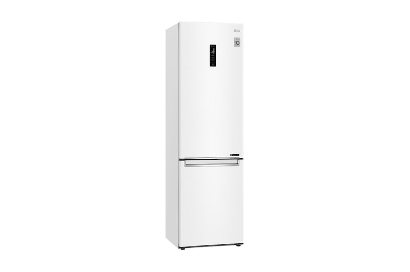 LG 2.03M 384L Kombinerad kyl/frys(Vit) - Energiklass E, Door Cooling™ och Smart Diagnosis™ med Wi-Fi, GBB72SWDZN