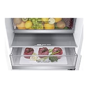 LG 2.03M 384L Kombinerad kyl/frys(Vit) - Energiklass D, Door Cooling™, GBB72SWEGN