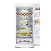 LG 2.03M 384L Kombinerad kyl/frys(Vit) - Energiklass D, Door Cooling™ och Smart Diagnosis™ med Wi-Fi, GBB72SWUGN