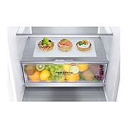 LG 2.03M 384L Kombinerad kyl/frys(Vit) - Energiklass D, Door Cooling™ och Smart Diagnosis™ med Wi-Fi, GBB72SWUGN