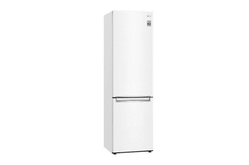 LG 2.03M 384L Kombinerad kyl/frys(Vit) - Energiklass D, Door Cooling™, GBB72SWVFN