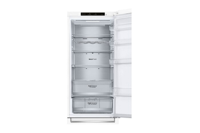 LG 2.03M 384L Kombinerad kyl/frys(Vit) - Energiklass D, Door Cooling™, GBB72SWVGN