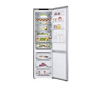 LG 2.03M 381L Kombinerad kyl/frys(Metal Sorbet) - Energiklass A (A-20%), Nature Fresh, Door Cooling⁺™ och Smart Diagnosis™ , GBB92MBB3P