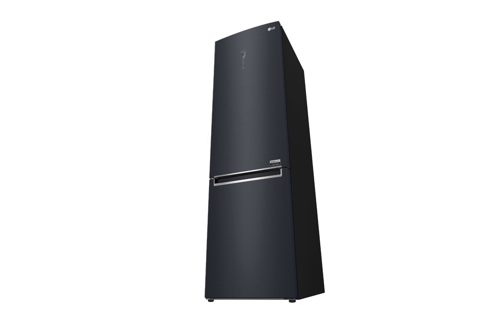 LG 2.03M 384L Kombinerad kyl/frys(Matte Black) - Energiklass D, Door Cooling™ och Smart Diagnosis™ med Wi-Fi, GBB92MCAXP