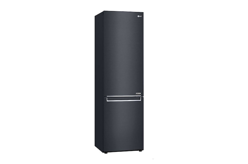 LG 2.03M 384L Kombinerad kyl/frys(Matte Black) - Energiklass A, Door Cooling™ och Smart Diagnosis™ , GBB92MCBAP