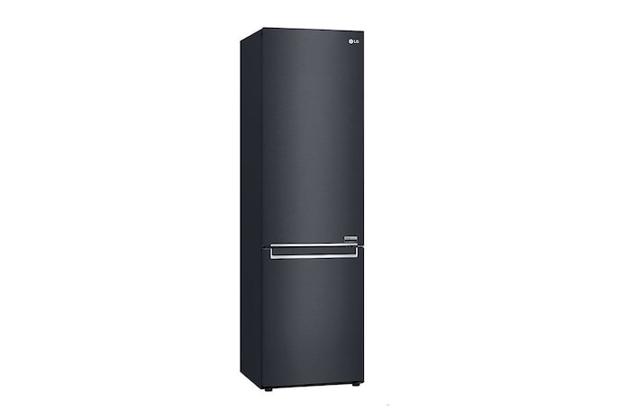 LG 2.03M 384L Kombinerad kyl/frys(Matte Black) - Energiklass A, Door Cooling™ och Smart Diagnosis™ , GBB92MCBAP