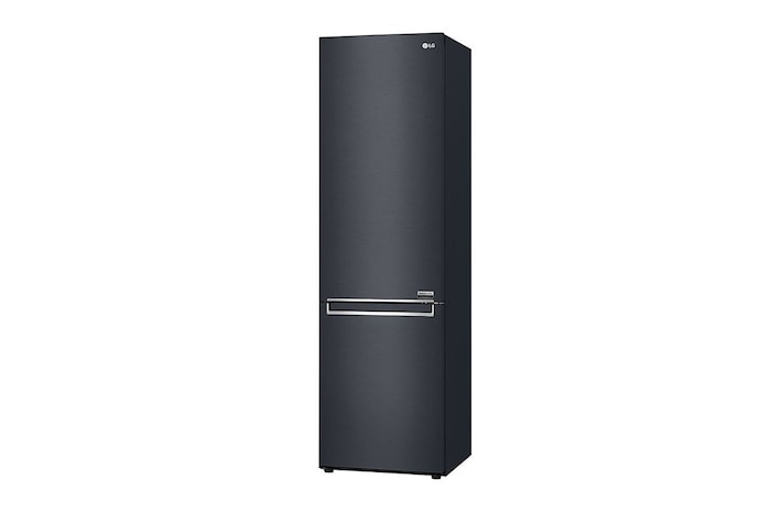 LG 2.03M 384L Kombinerad kyl/frys(Matte Black) - Energiklass A, Door Cooling™ och Smart Diagnosis™ , GBB92MCBAP