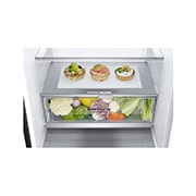 LG 2.03M 384L Kombinerad kyl/frys(Matte Black) - Energiklass A, Door Cooling™ och Smart Diagnosis™ , GBB92MCBAP