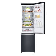 LG 2.03M 384L Kombinerad kyl/frys(Matte Black) - Energiklass A, Door Cooling™ och Smart Diagnosis™ , GBB92MCBAP