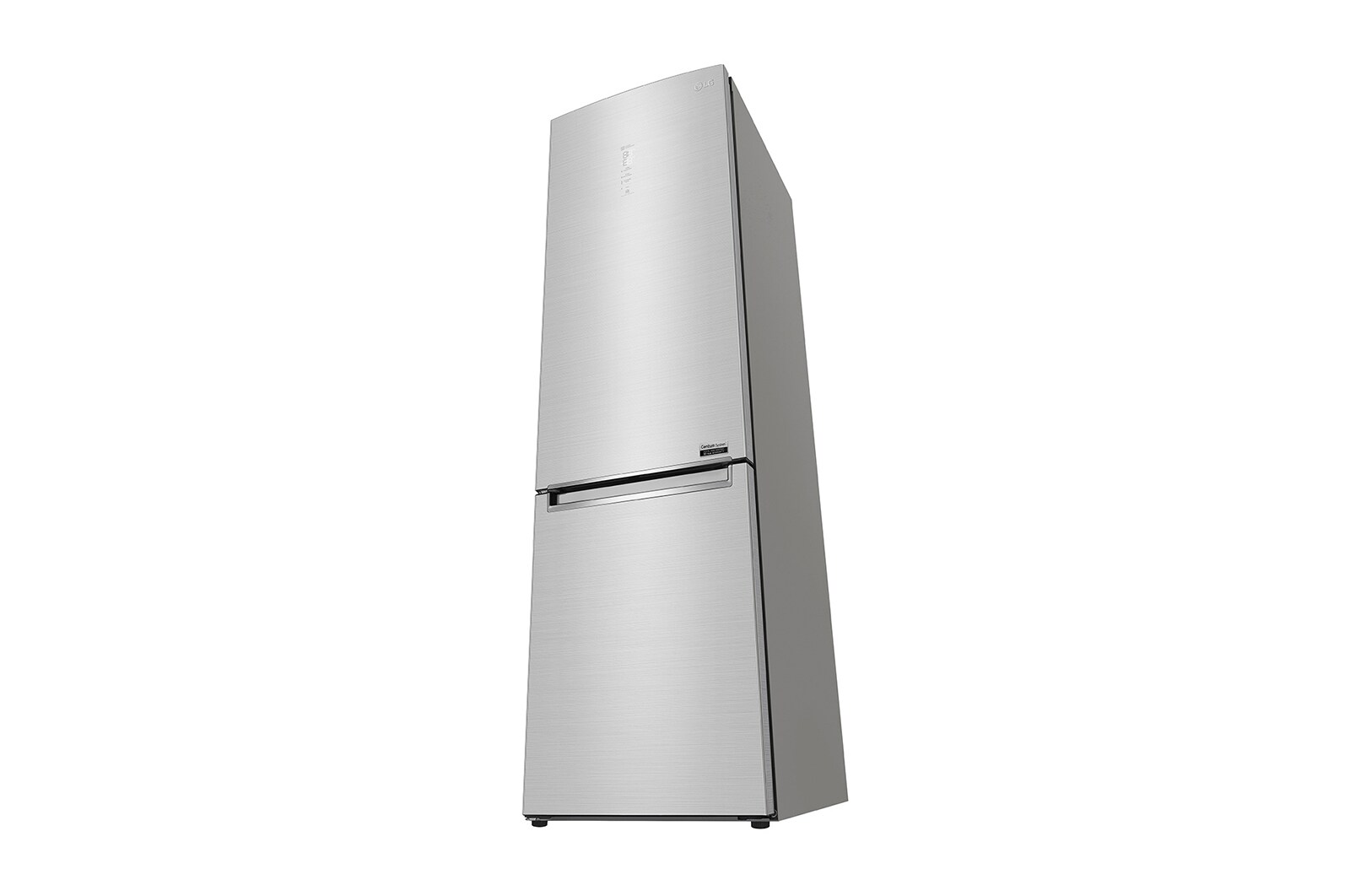 LG 2.03M 384L Kombinerad kyl/frys(Noble Steel) - Energiklass D, Door Cooling™ och Smart Diagnosis™ med Wi-Fi, GBB92STAXP