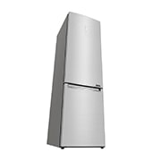 LG 2.03M 384L Kombinerad kyl/frys(Noble Steel) - Energiklass D, Door Cooling™ och Smart Diagnosis™ med Wi-Fi, GBB92STAXP