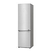LG 2.03M 384L Kombinerad kyl/frys(Noble Steel) - Energiklass D, Door Cooling™ och Smart Diagnosis™ med Wi-Fi, GBB92STAXP