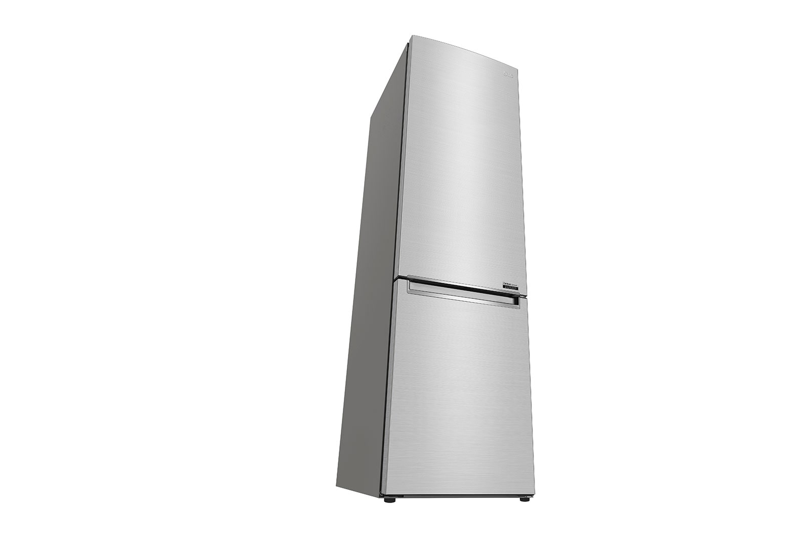 LG 2.03M 384L Kombinerad kyl/frys(Noble Steel) - Energiklass A, Door Cooling™ och Smart Diagnosis™, GBB92STBAP