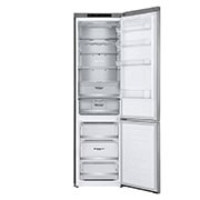 LG 2.03M 384L Kombinerad kyl/frys(Noble Steel) - Energiklass A, Door Cooling™ och Smart Diagnosis™, GBB92STBAP