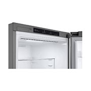 LG 2.03M 384L Kombinerad kyl/frys(Noble Steel) - Energiklass A, Door Cooling™ och Smart Diagnosis™, GBB92STBAP