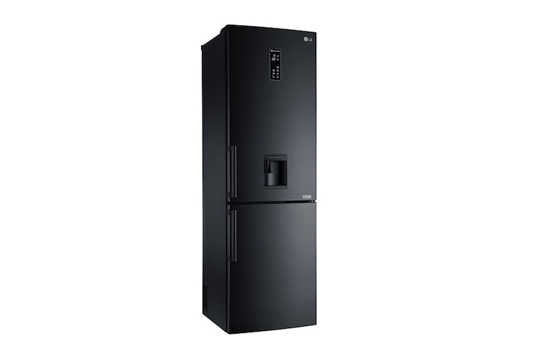 LG Ny  kombinerad Kyl/Frys med Total No Frost och vattendispenser, 190cm (nettovolym 318 liter), GBF59WBDZB