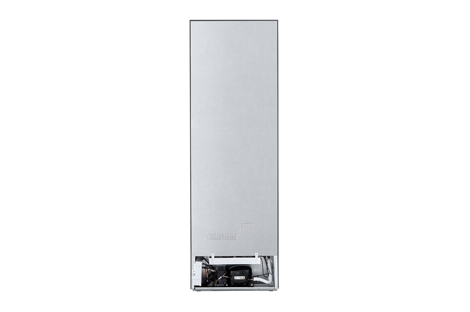 LG 1.86M 304L Kombinerad kyl/frys(Silver) - Energiklass D, Zero Clearance, Total No Frost, GBM21HSADH