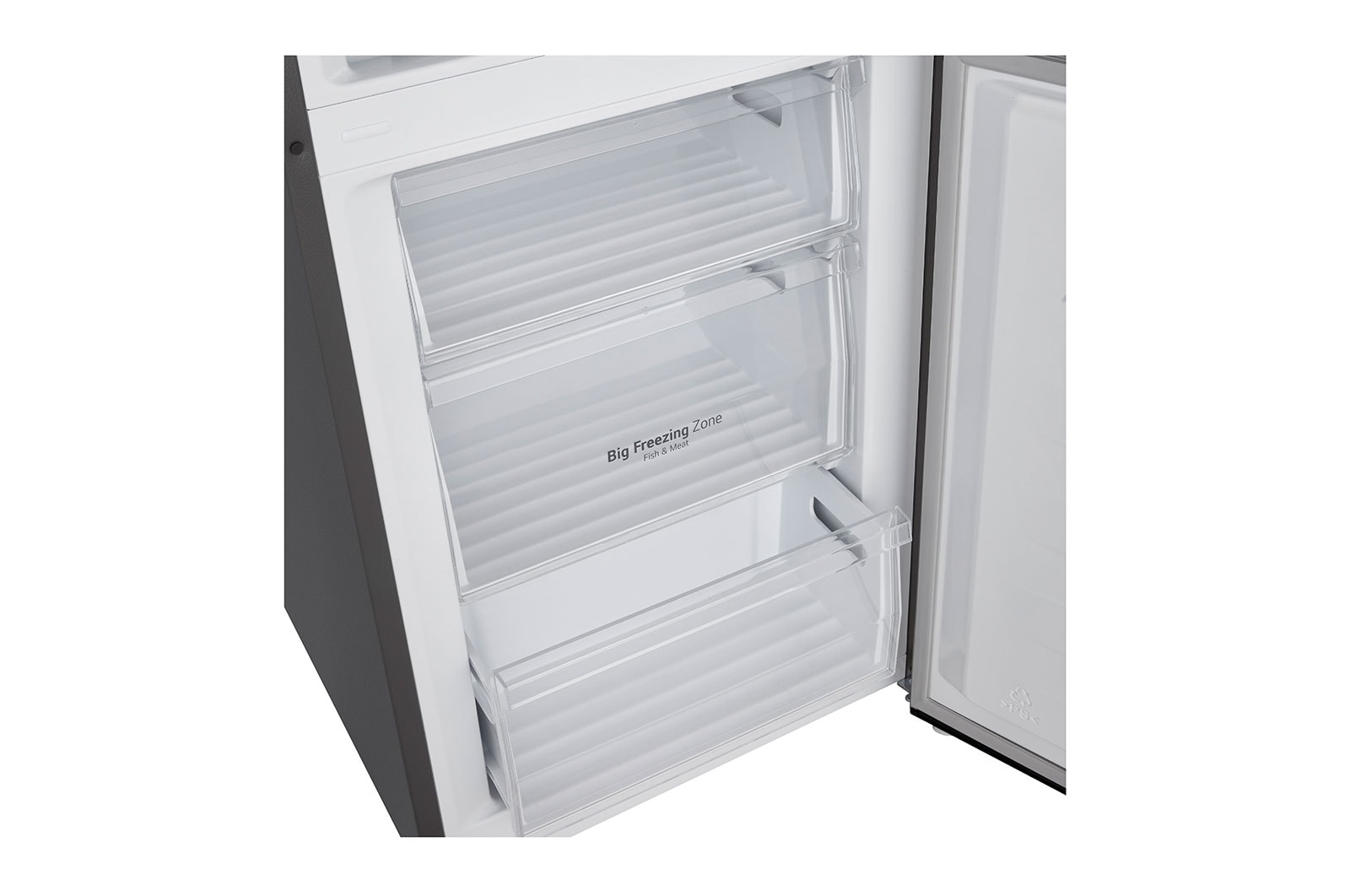 LG 1.86M 304L Kombinerad kyl/frys(Silver) - Energiklass D, Zero Clearance, Total No Frost, GBM21HSADH