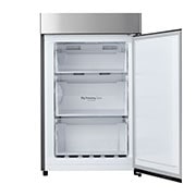 LG 1.86M 304L Kombinerad kyl/frys(Silver) - Energiklass D, Zero Clearance, Total No Frost, GBM21HSADH