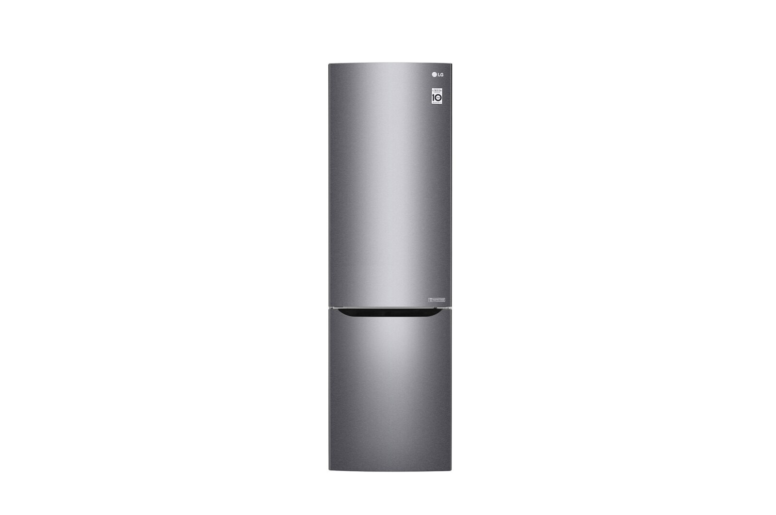Vy framifrån av Ny  kombinerad Kyl/Frys med Total No Frost, 201cm (nettovolym 343 liter) GBP20DSCFS