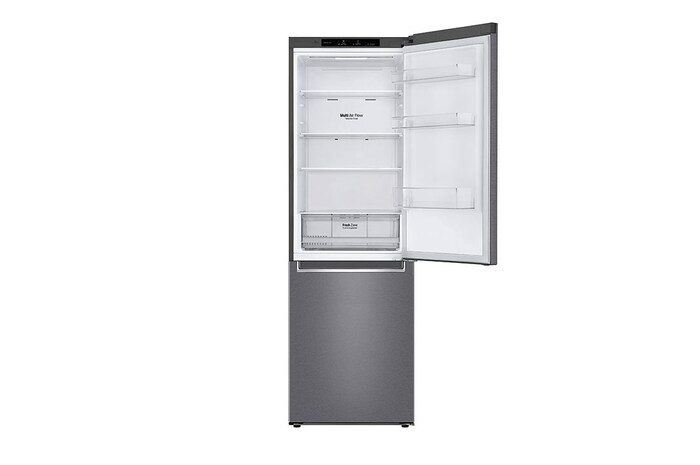 LG 1.86M 341L Kombinerad kyl/frys(Dark Silver) - Energiklass E, Door Cooling™, GBP31DSLZN