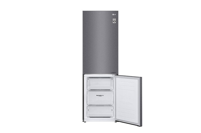 LG 1.86M 341L Kombinerad kyl/frys(Dark Silver) - Energiklass E, Door Cooling™, GBP31DSLZN