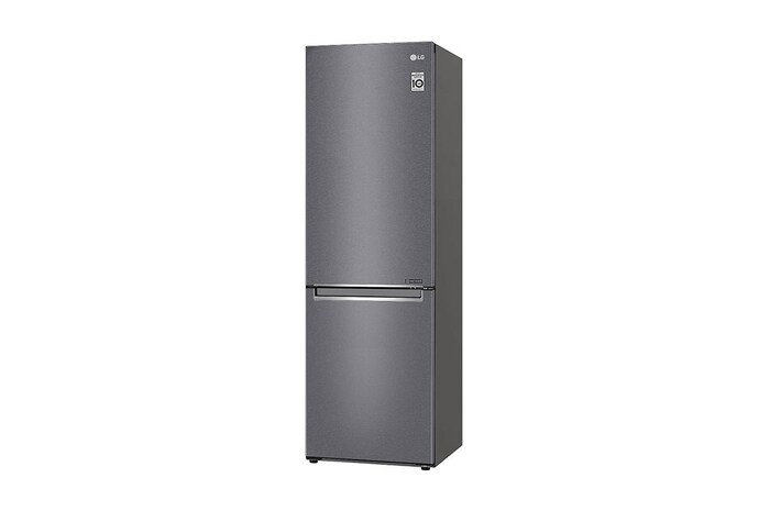 LG 1.86M 341L Kombinerad kyl/frys(Dark Silver) - Energiklass E, Door Cooling™, GBP31DSLZN