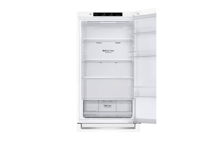 LG 1.86M 341L Kombinerad kyl/frys(Vit) - Energiklass E, Door Cooling™, GBP31SWLZN