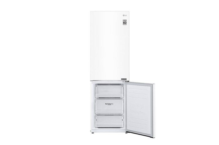LG 1.86M 341L Kombinerad kyl/frys(Vit) - Energiklass E, Door Cooling™, GBP31SWLZN