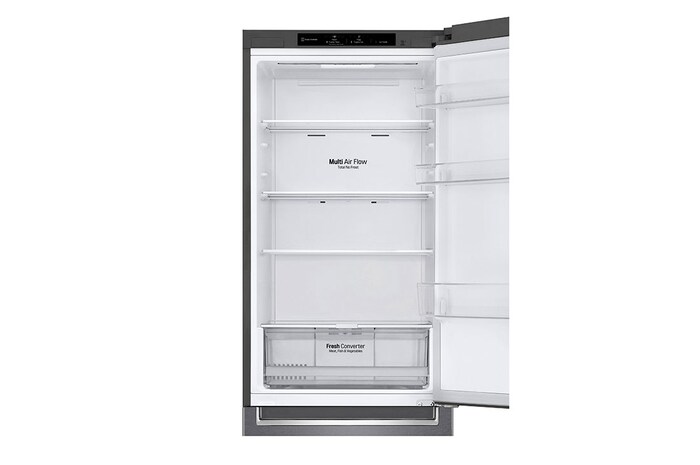 LG GBP61DSPGN 1.86M 341L Kombinerad kyl/frys(Dark Silver) - Energiklass D, Door Cooling™och Smart Diagnosis™, GBP61DSPGN