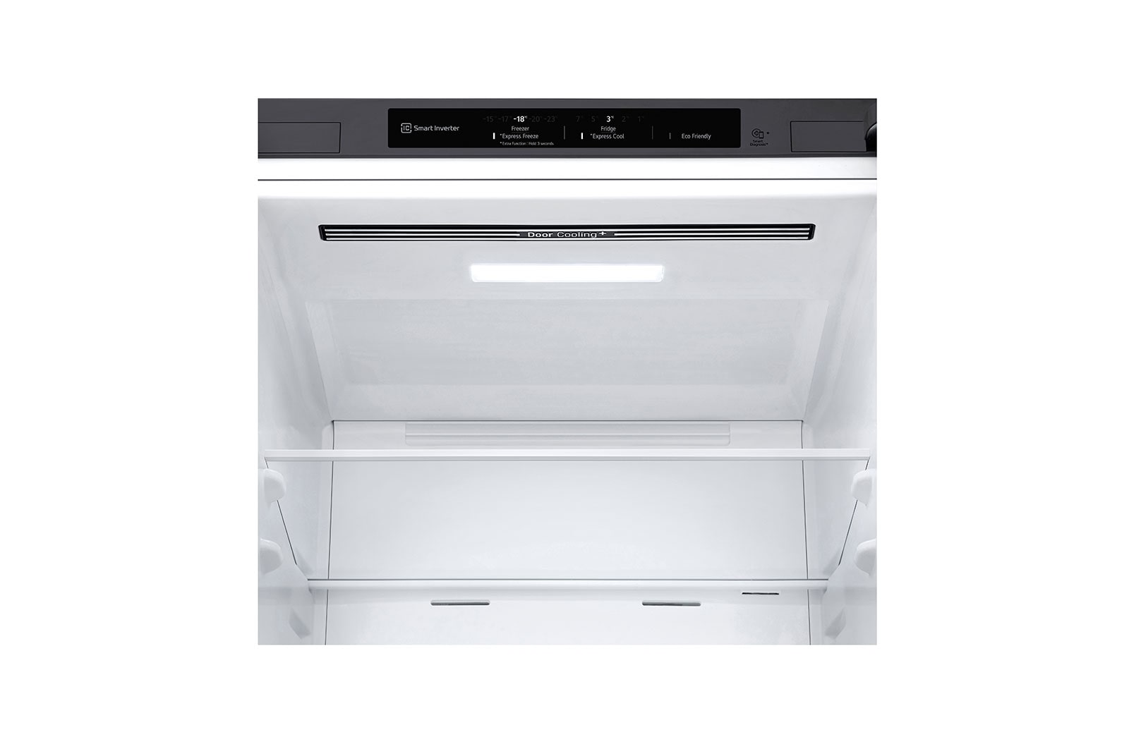 LG GBP61DSPGN 1.86M 341L Kombinerad kyl/frys(Dark Silver) - Energiklass D, Door Cooling™och Smart Diagnosis™, GBP61DSPGN