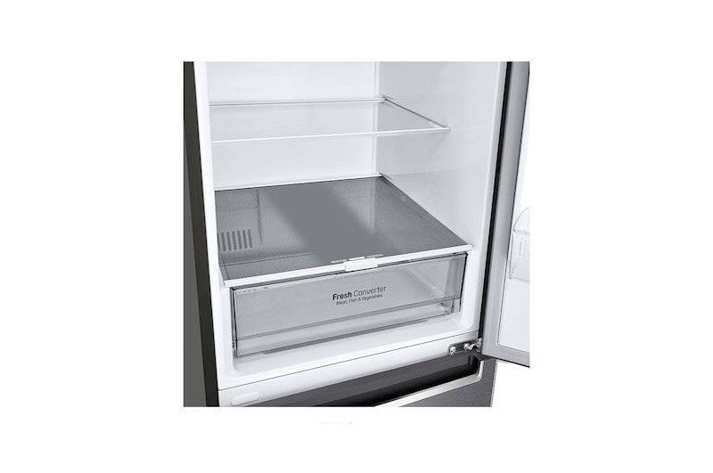 LG GBP61DSPGN 1.86M 341L Kombinerad kyl/frys(Dark Silver) - Energiklass D, Door Cooling™och Smart Diagnosis™, GBP61DSPGN