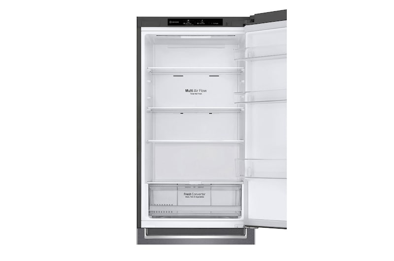 LG GBP61DSPGN 1.86M 341L Kombinerad kyl/frys(Dark Silver) - Energiklass D, Door Cooling™och Smart Diagnosis™, GBP61DSPGN