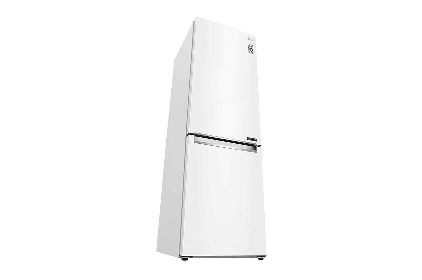 LG 1.86M 341L Kombinerad kyl/frys(Vit) - Energiklass D, Door Cooling™, GBP61SWPFN