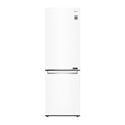 Vy framifrån av 1.86M 341L Kombinerad kyl/frys(Vit) - Energiklass D, Door Cooling™ GBP61SWPFN