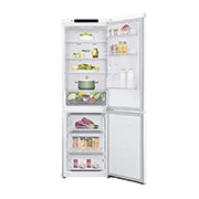LG 1.86M 341L Kombinerad kyl/frys(Vit) - Energiklass D, Door Cooling™, GBP61SWPFN