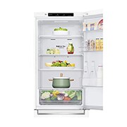 LG 1.86M 341L Kombinerad kyl/frys(Vit) - Energiklass D, Door Cooling™, GBP61SWPFN