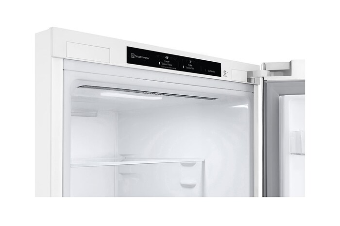 LG GBP61SWPGN 1.86M 341L Kombinerad kyl/frys(Vit) - Energiklass D, Door Cooling™och Smart Diagnosis™, GBP61SWPGN