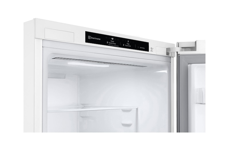 LG GBP61SWPGN 1.86M 341L Kombinerad kyl/frys(Vit) - Energiklass D, Door Cooling™och Smart Diagnosis™, GBP61SWPGN
