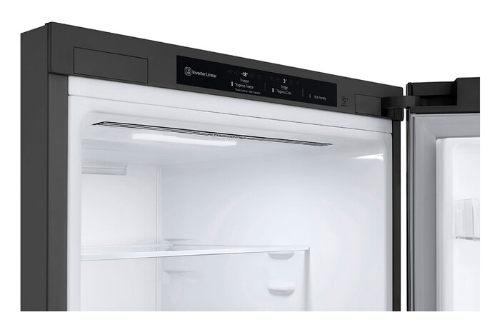 LG GBP62SWNGN 2.03M 384L Kombinerad kyl/frys(Dark Silver) - EnergiklassD, Door Cooling™och Smart Diagnosis™, GBP62DSNGN