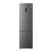Vy framifrån av 2.03M 384L Kombinerad kyl/frys(Dark Silver) - Energiklass C, Door Cooling™och Smart Diagnosis™ med Wi-Fi GBP62DSXCC1