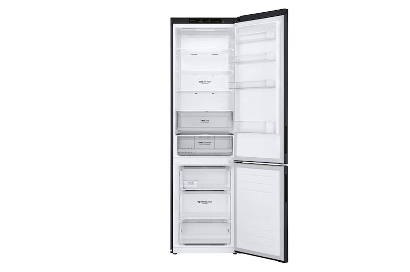 LG 2.03M 384L Kombinerad kyl/frys(Matte Black) - Energiklass A, GBP62MCNAC