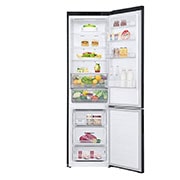 LG 2.03M 384L Kombinerad kyl/frys(Matte Black) - Energiklass A, GBP62MCNAC